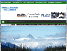 Tablet Screenshot of naturalwondersofnorthamerica.com